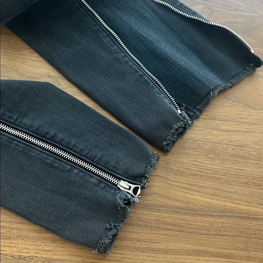 Rag & Bone Nina High-Rise Skinny Jeans – Carlton Black – Size 29 – EUC - Picture 4 of 11